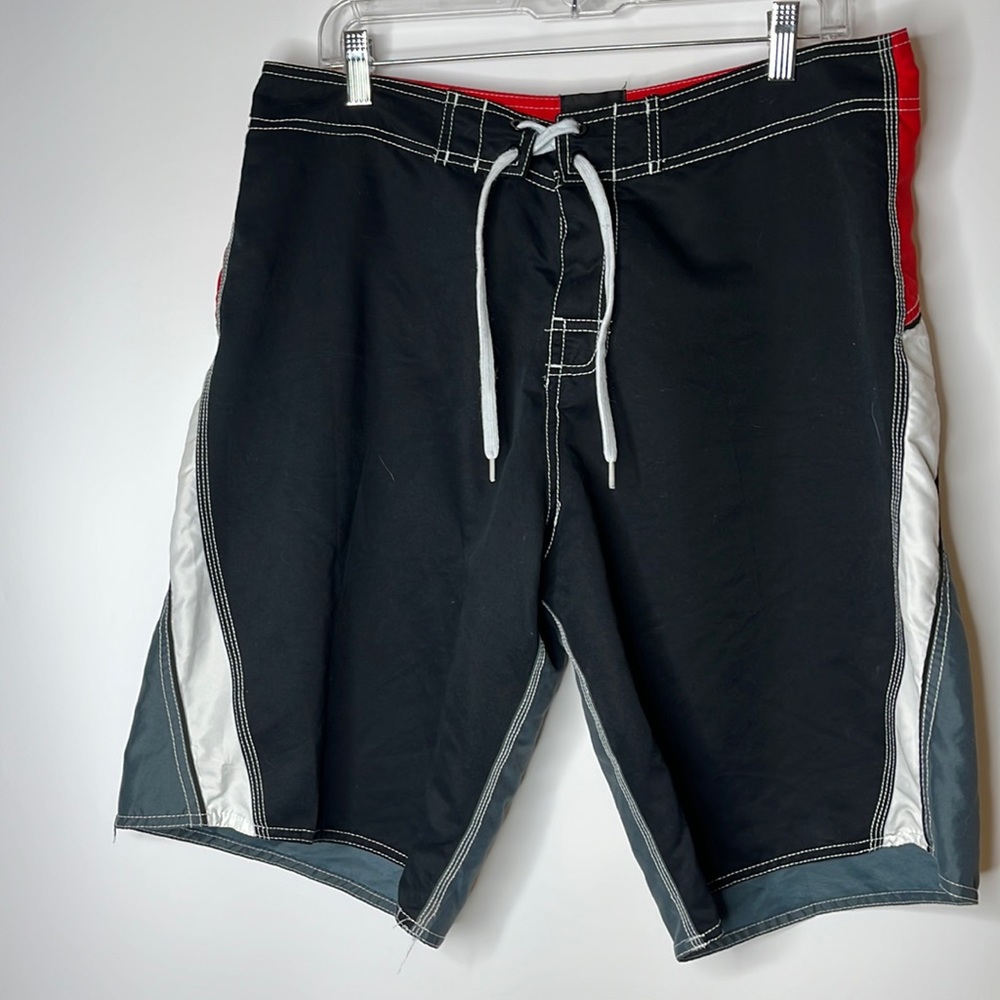 BLUEi Mens Colorblock Board Shorts SIZE 34